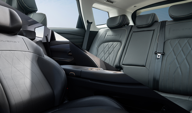 Interior de 7 asientos