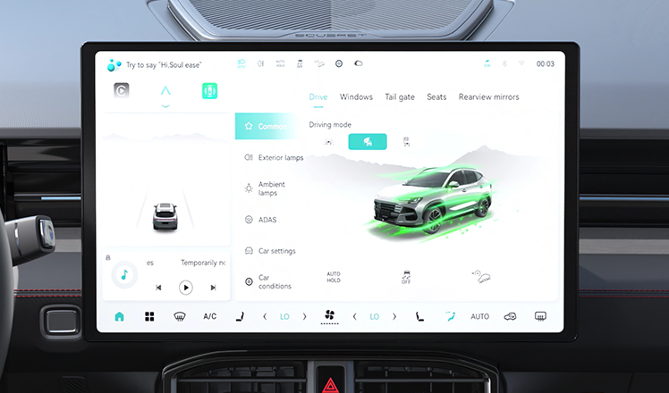 Pantalla Multimedia Central